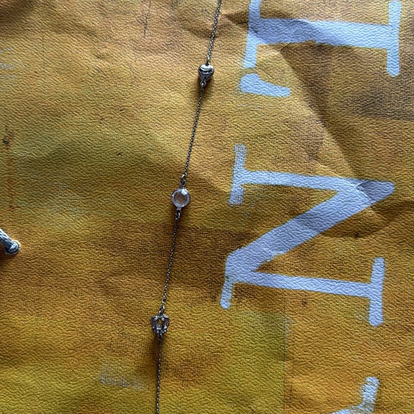 Juicy Couture Long Silver Necklace - Picture 3 of 4